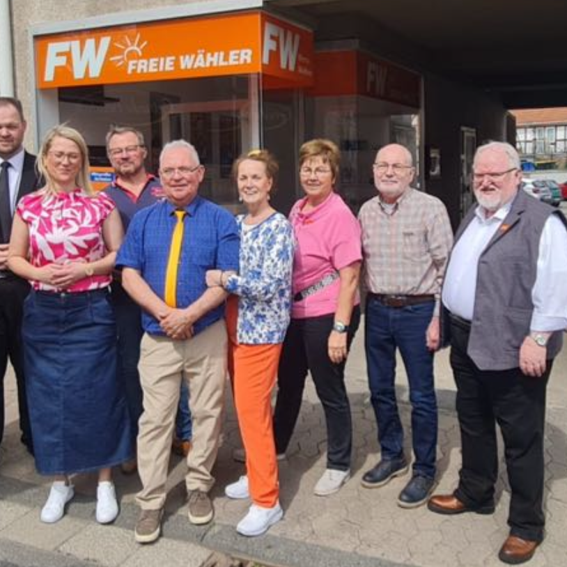 FREIE WÄHLER Gruppenfoto