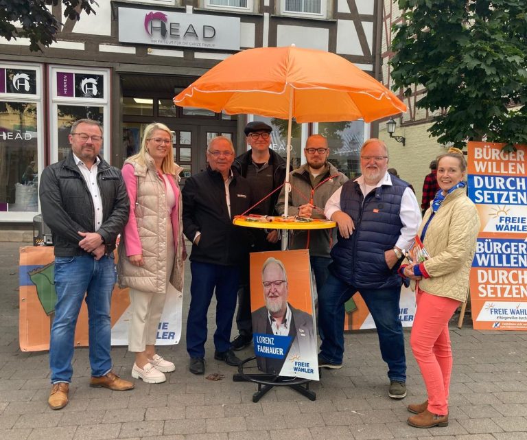 Freie Wähler WMK Gruppenfoto